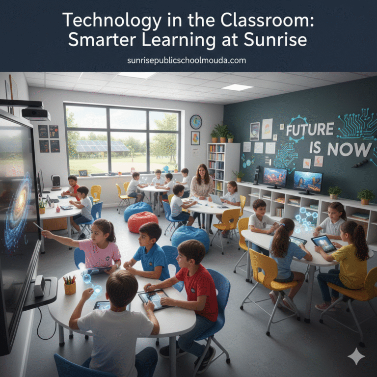 “Technology in the Classroom: Smarter Learning at Sunrise”